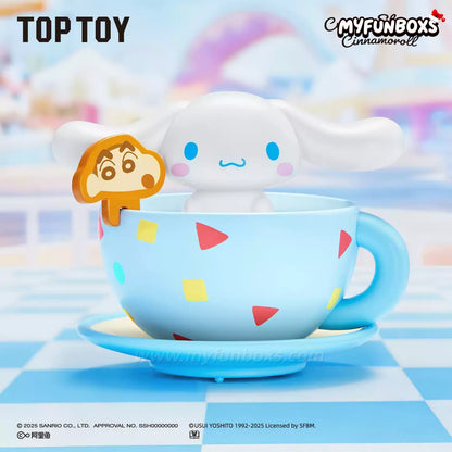 Cinnamoroll & Crayon Shin-chan: Fantasy Park Series Articulated Figure Blind Box