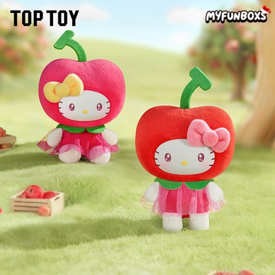 Sanrio Characters Fruit & Vegetable Series Mini Vinyl Keychain Pendant Blind Box