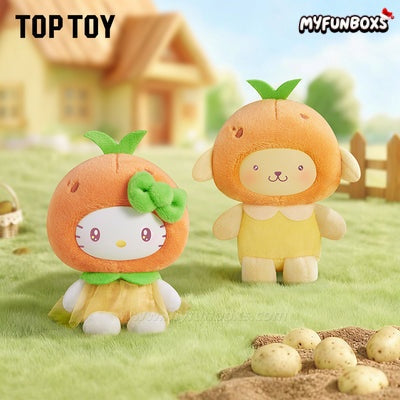 Sanrio Characters Fruit & Vegetable Series Mini Vinyl Keychain Pendant Blind Box