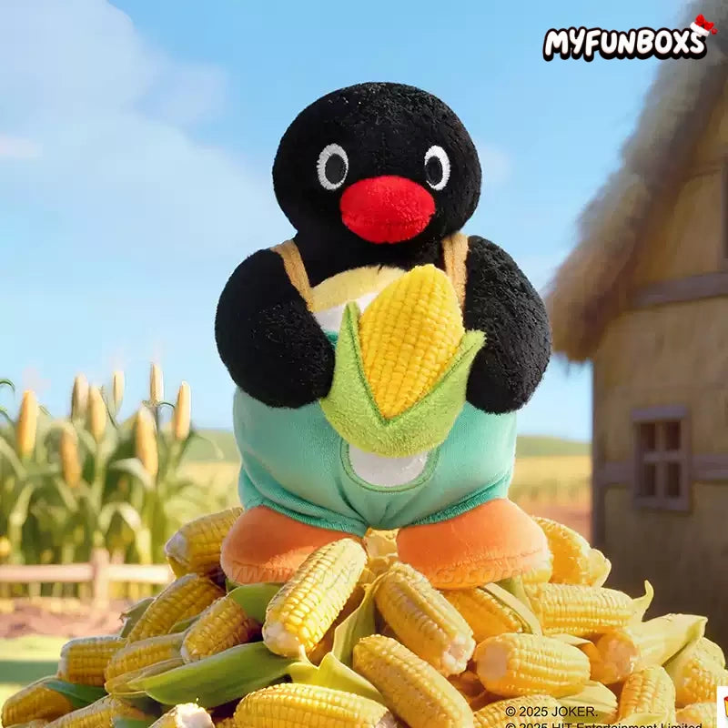 Pingu Happy Farm Gardener Series Plush Blind Box