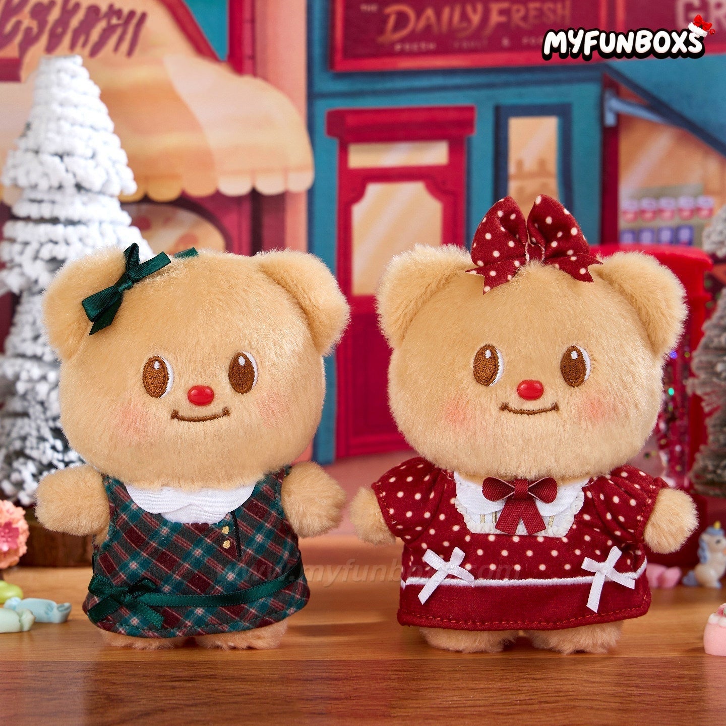Butterbear Retro Series Dress-Up Plush Blind Box