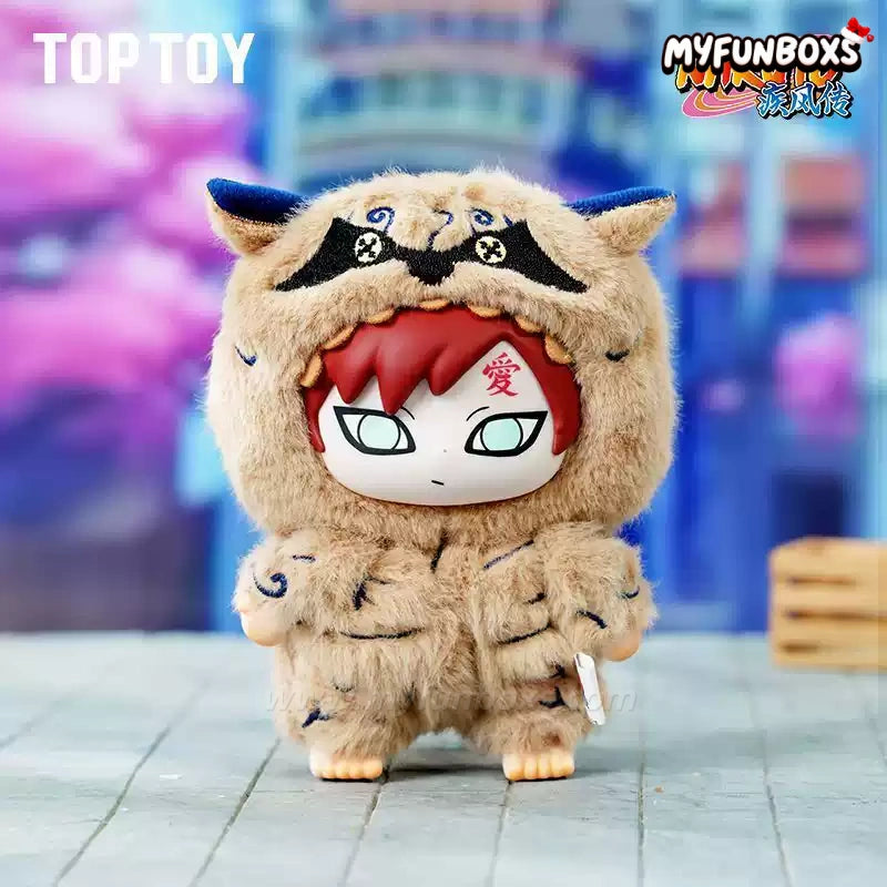 Naruto Beast Party Plush Keychains Blind Box