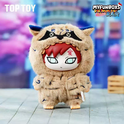 Naruto Beast Party Plush Keychains Blind Box