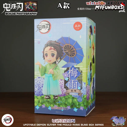 Demon Slayer Tsuyu Series Collectible Blind Box Style A - Single Box