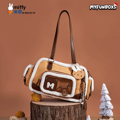 Miffy Plush Bag Brown