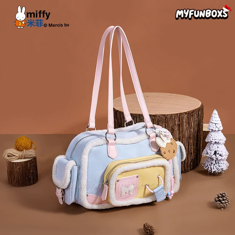 Miffy Plush Bag Blue