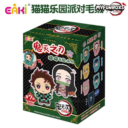 Demon Slayer Cat Paradise Party Plush Blind Box (PRE-ORDER) 1 BOX