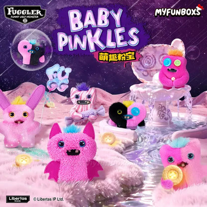 Fuggler Pink Treasure Series: Furry Fiends Plush Blind Box