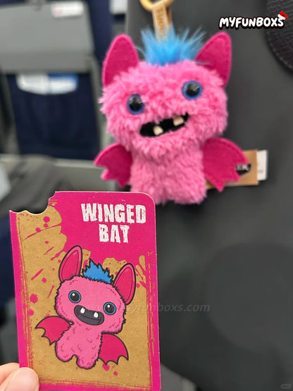 Fuggler Pink Treasure Series: Furry Fiends Plush Blind Box