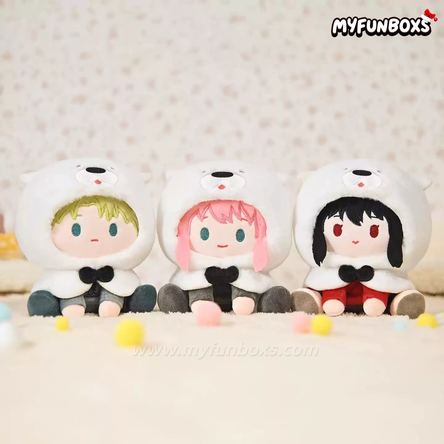 SPY x FAMILY: All Seated Series Plush Keychain Blind Box