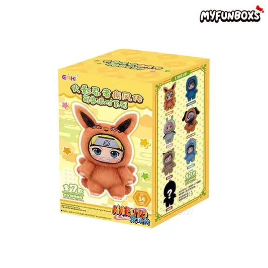 Naruto Beast Party Plush Keychains Blind Box 1 BOX