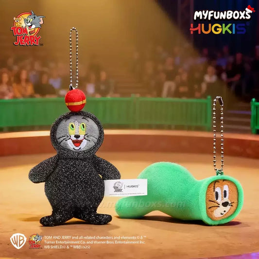 Tom and Jerry Plush Magnetic Transformable Keychain - Blind Bag