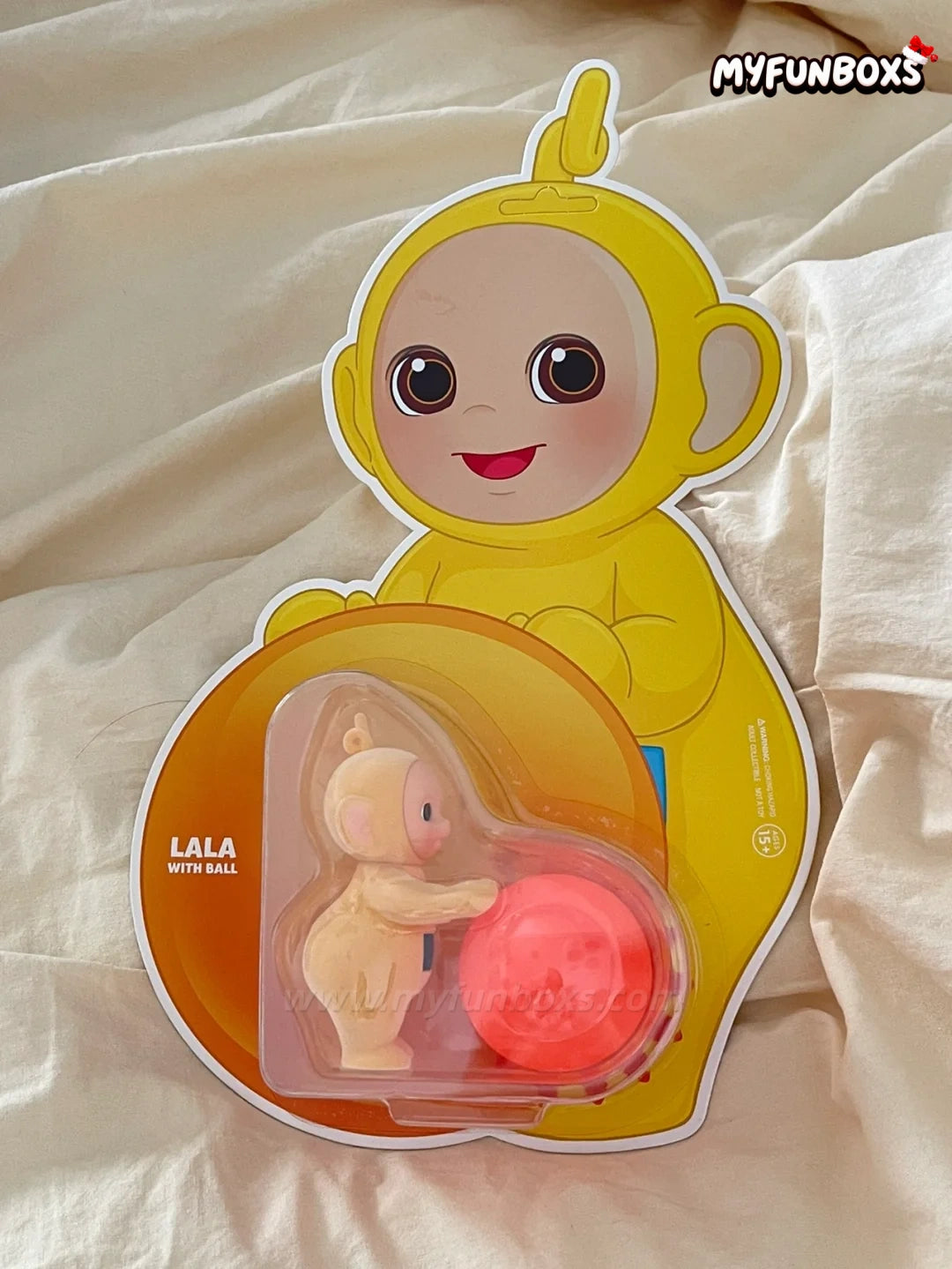 Teletubbies La-La on hang Card