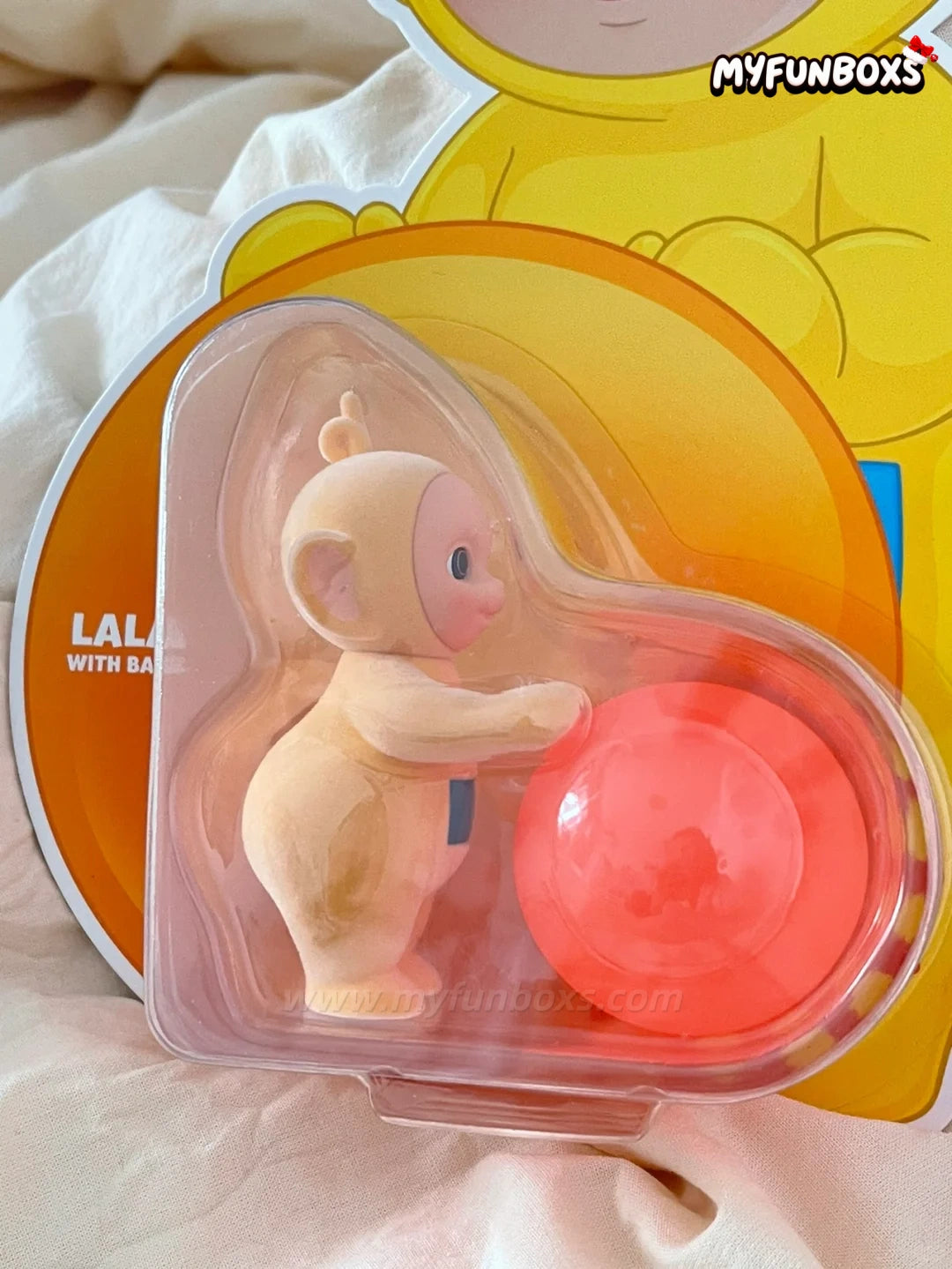 Teletubbies La-La on hang Card