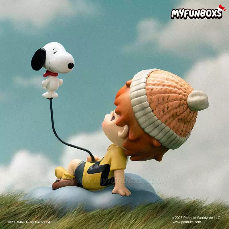 Hirono x Snoopy Collectible Figure on Blister Card