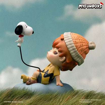 Hirono x Snoopy Collectible Figure on Blister Card