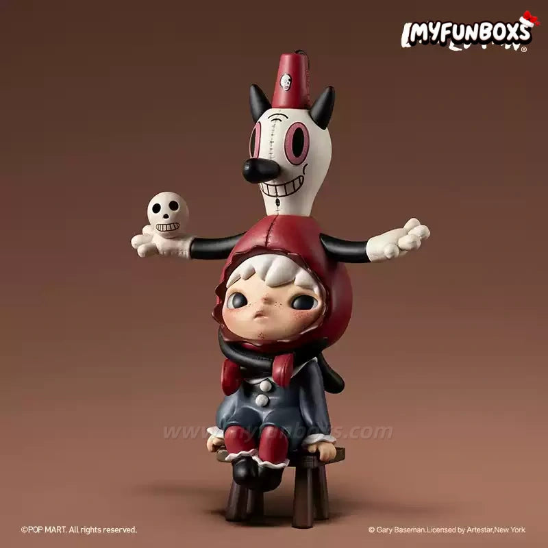 Pop Mart Hirono × Gary Baseman Collectible Figure on Blister Card
