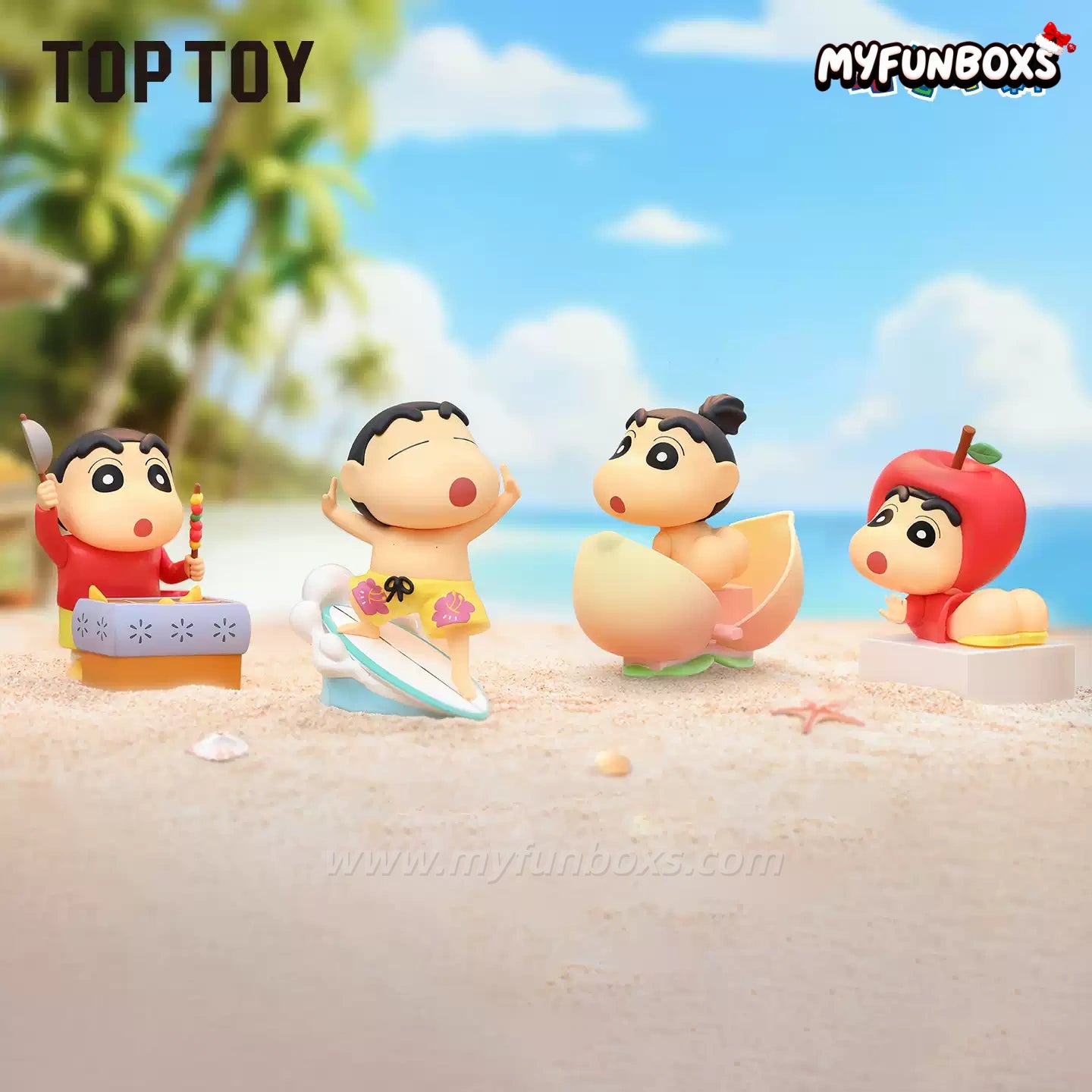 Crayon Shin-chan Mischief Diary Series Posable Blind Box