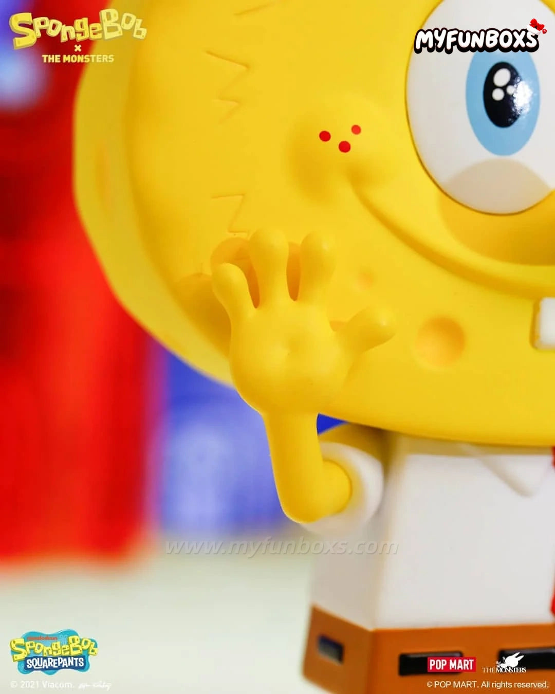 LABUBU × SpongeBob Figure