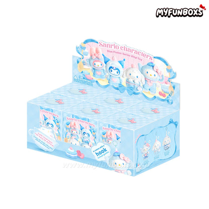Sanrio Heartbeat Blue Squeezable Vinyl-Plush Blind Box 1 SET (6 BOXES)