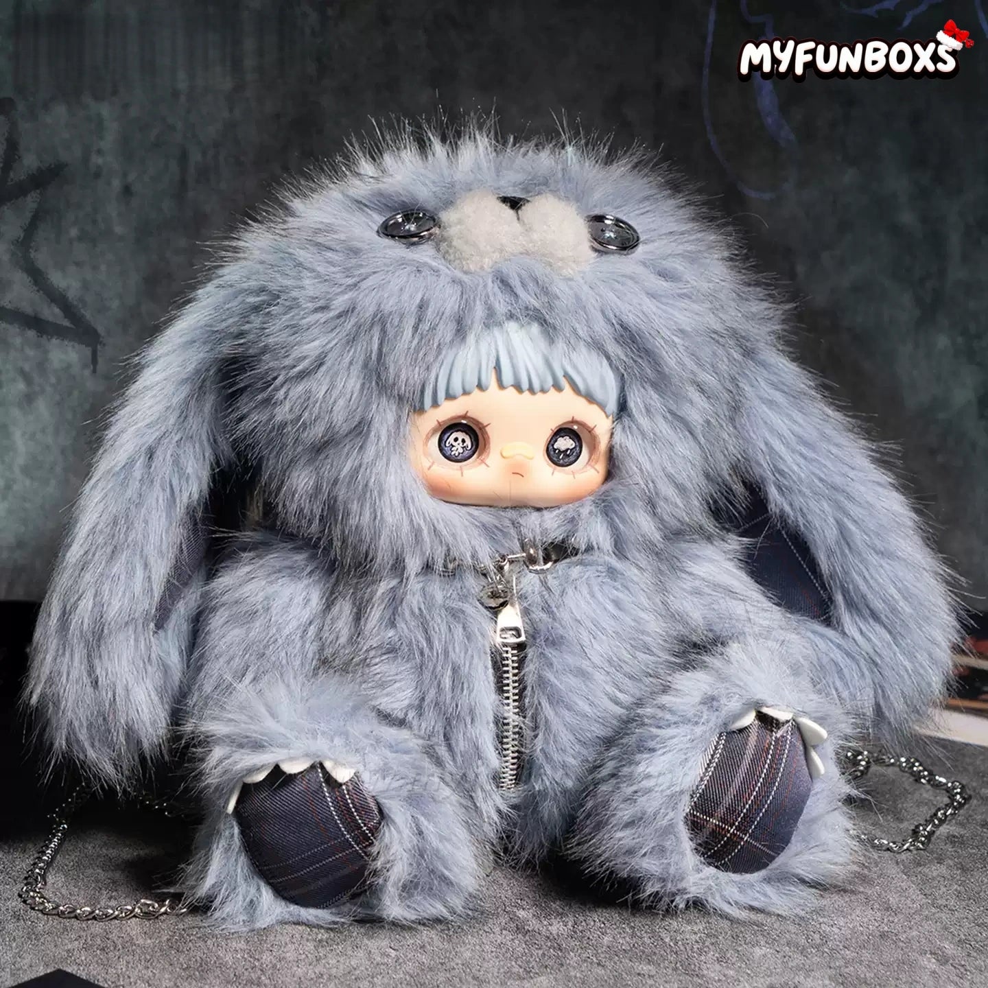 Maymei Rebel Doll Series 400% Plush Backpack Blind Box