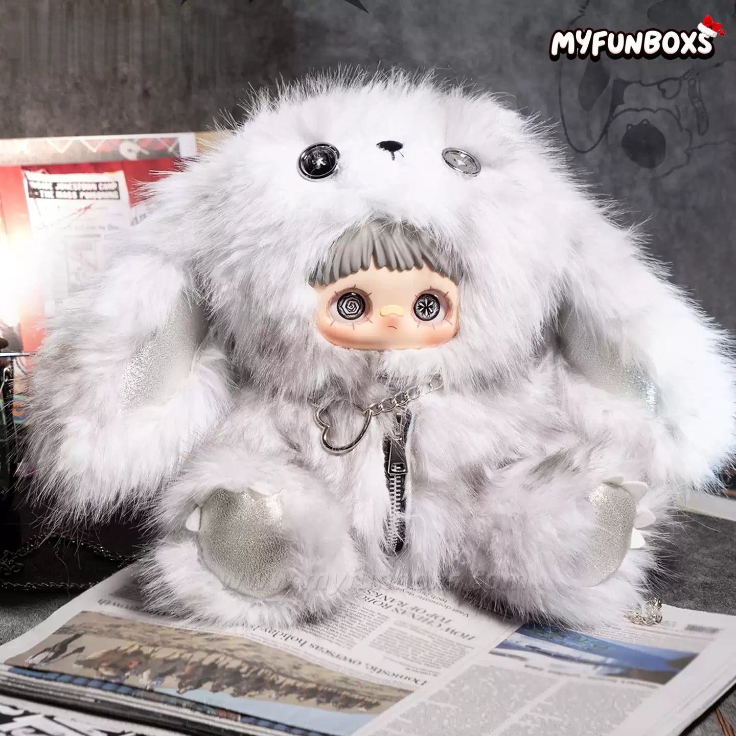 Maymei Rebel Doll Series 400% Plush Backpack Blind Box