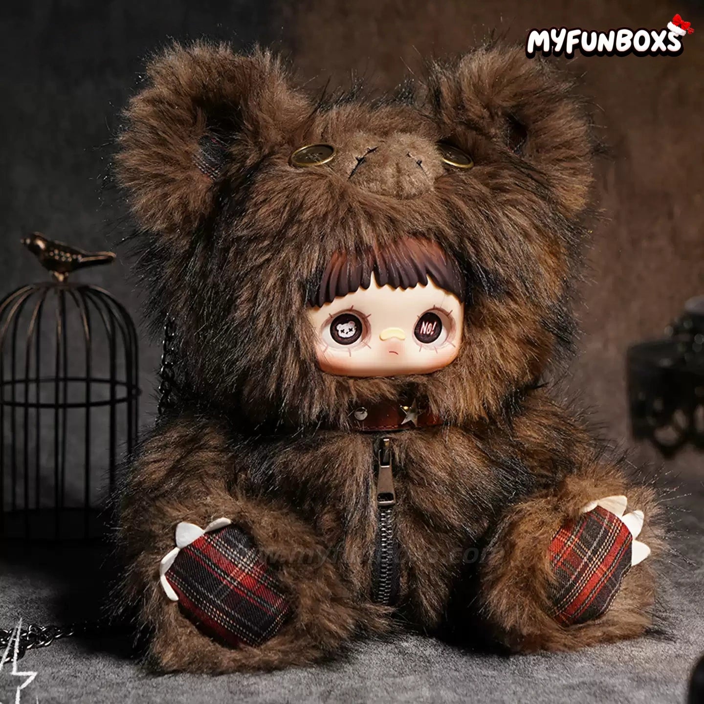 Maymei Rebel Doll Series 400% Plush Backpack Blind Box