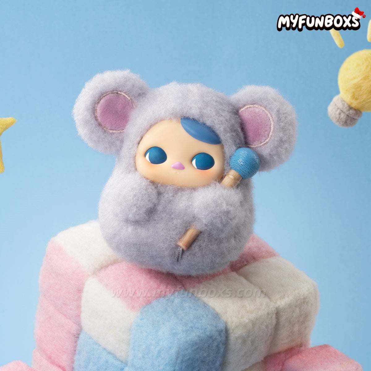 POP MART Pucky Tap Tap Babies Series Plush Blind Box