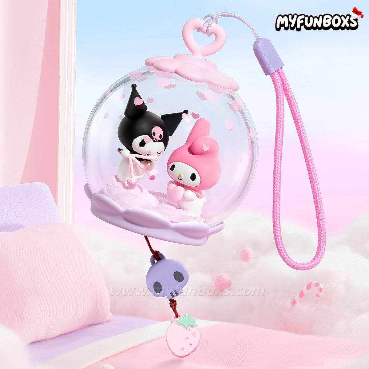 Hello Kitty and Friends Sweet Dream Bubble House Series Scene Sets