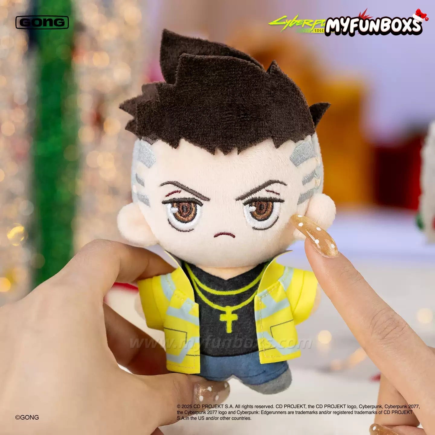 Cyberpunk: Edgerunners Series Plush Keychain