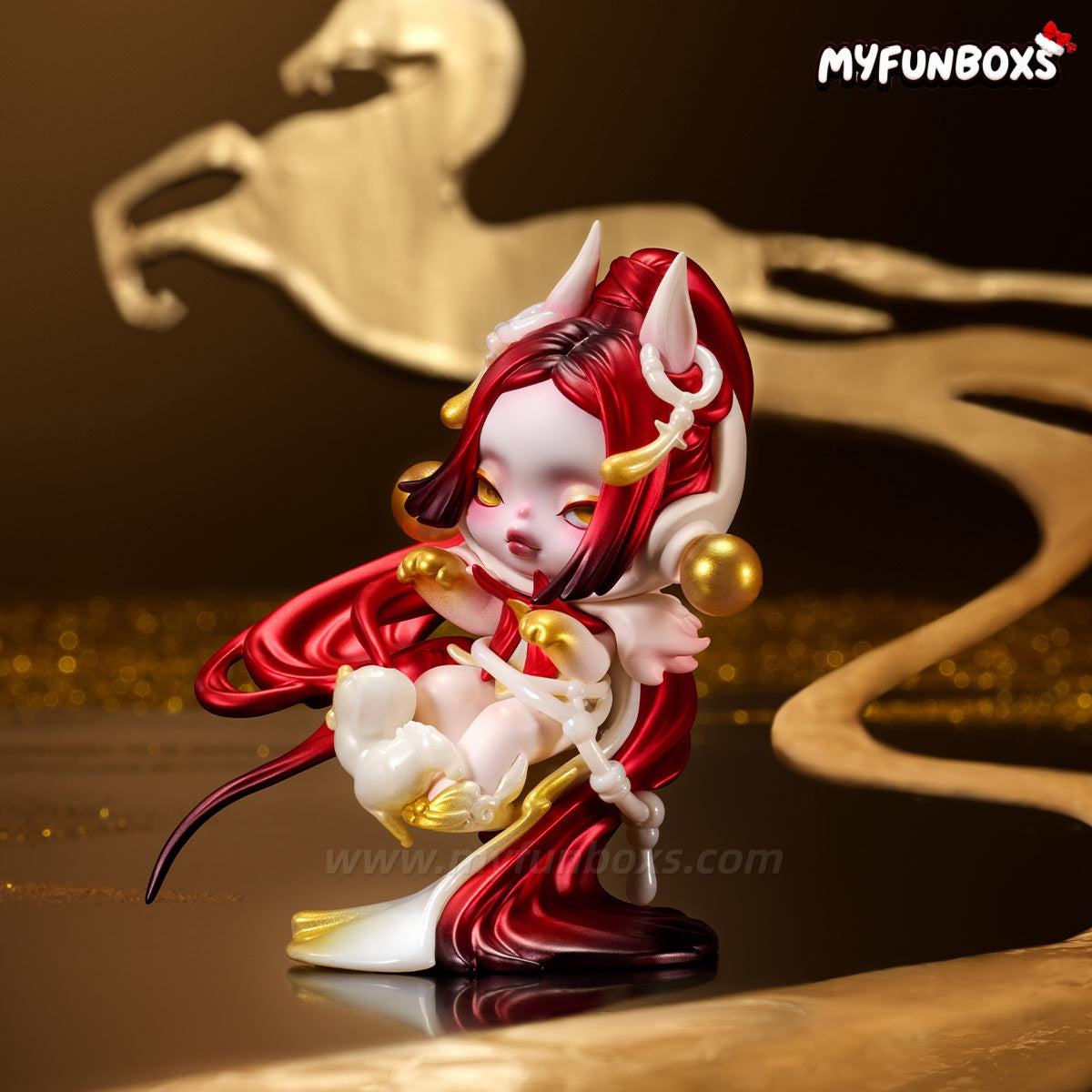 SKULLPANDA Celestial Horse Figure (PRE-ORDER)