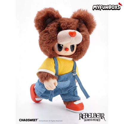 Chaotic Rebel Bear Street Series Articulated Blind Box