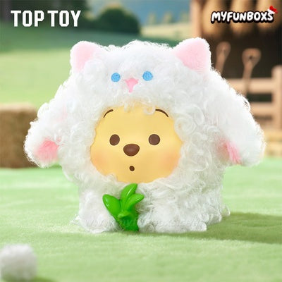 Disney Winnie the Pooh Happy Farm Series Plush Keychain Blind Box