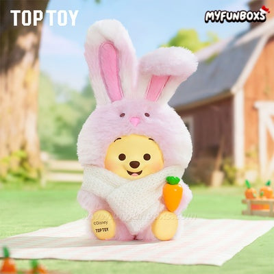 Disney Winnie the Pooh Happy Farm Series Plush Keychain Blind Box