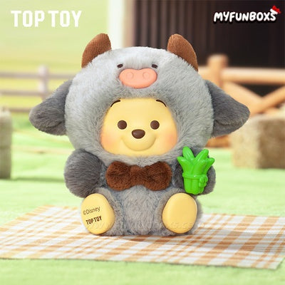 Disney Winnie the Pooh Happy Farm Series Plush Keychain Blind Box