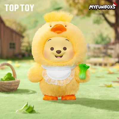 Disney Winnie the Pooh Happy Farm Series Plush Keychain Blind Box