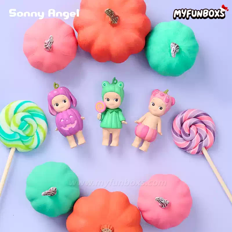 Sonny Angel Pumpkin Patch Series Figures, Blind Box