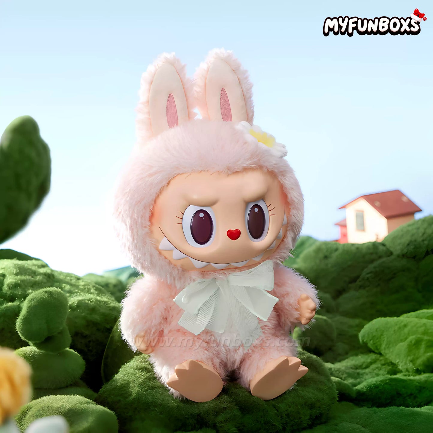 The Monsters Mokoko Fall Into Spring Series Pendant & Vinyl Plush Doll MOKOKO PLUSH DOLL
