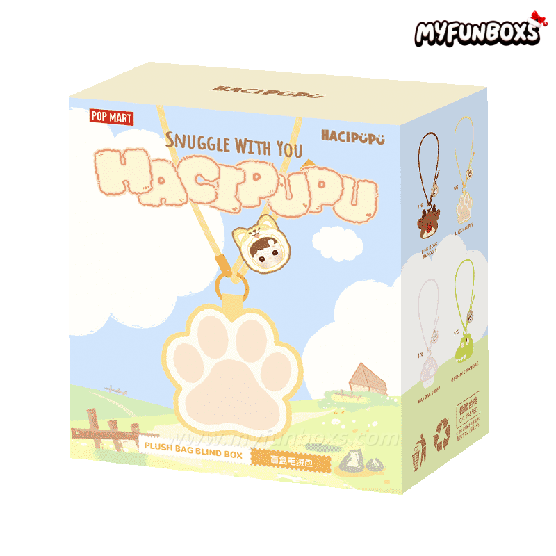 Hacipupu Snuggle With You Series Plush Bag Blind Box One Box (Random)