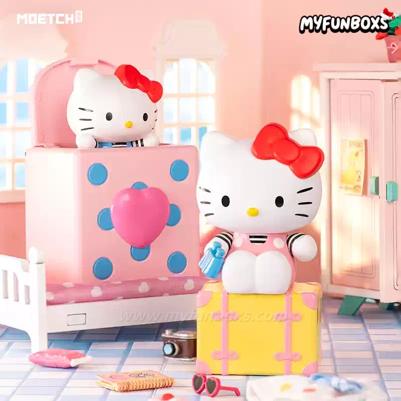 Hello Kitty Heartbeat Signal Wind-up Figure Blind Box