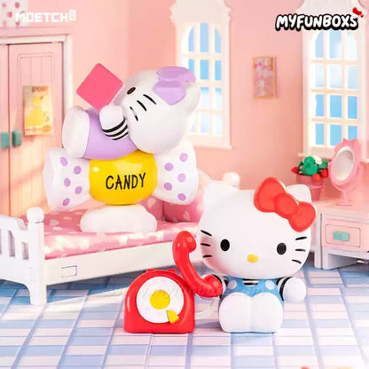 Hello Kitty Heartbeat Signal Wind-up Figure Blind Box