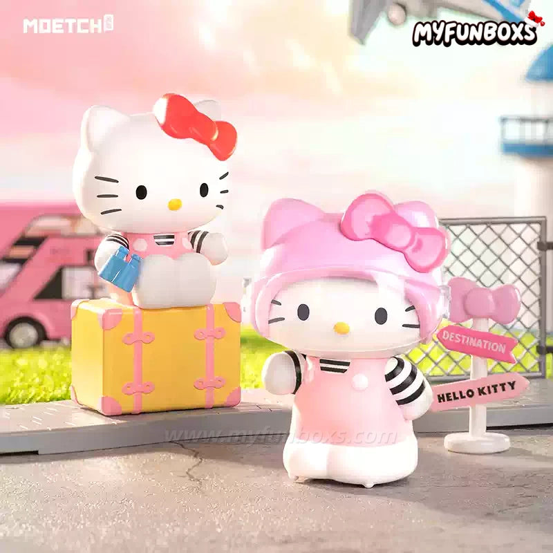 Hello Kitty Heartbeat Signal Wind-up Figure Blind Box