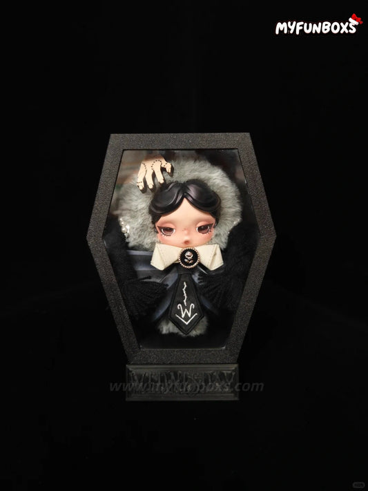Skull Panda × Wednesday: Coffin Display Case