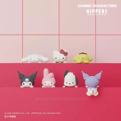 Sonny Angel × SANRl0 Characters HIPPERS HK AND FRIENDS Decorative Mini Figures Blind Box(Pre-Order)