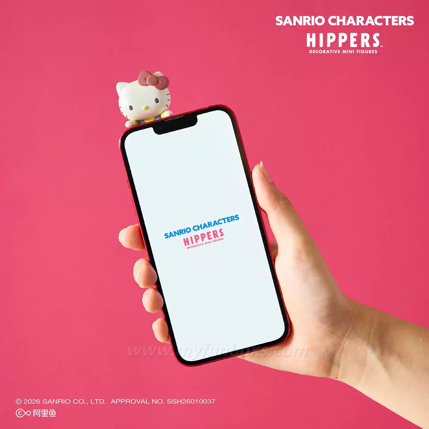 Sonny Angel × SANRl0 Characters HIPPERS HK AND FRIENDS Decorative Mini Figures Blind Box(Pre-Order)