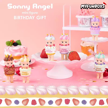 Sonny Angel Birthday Gift Series Figures, Blind Box