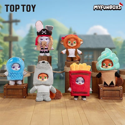 ZOOTOPIA 2 NICK and JUDY Best Undercover Keychain Plush Series Figure Blind Box