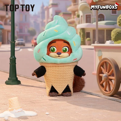 ZOOTOPIA 2 NICK and JUDY Best Undercover Keychain Plush Series Figure Blind Box