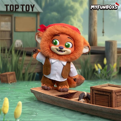 ZOOTOPIA 2 NICK and JUDY Best Undercover Keychain Plush Series Figure Blind Box