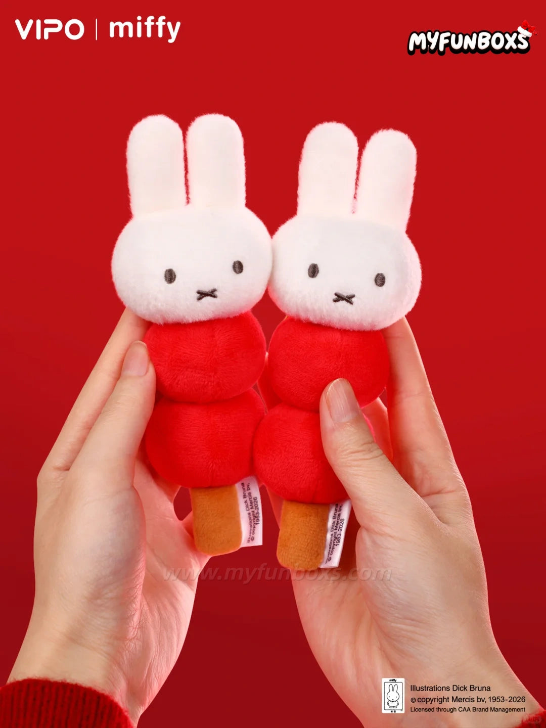 Miffy Candy Hawthorn Keychain